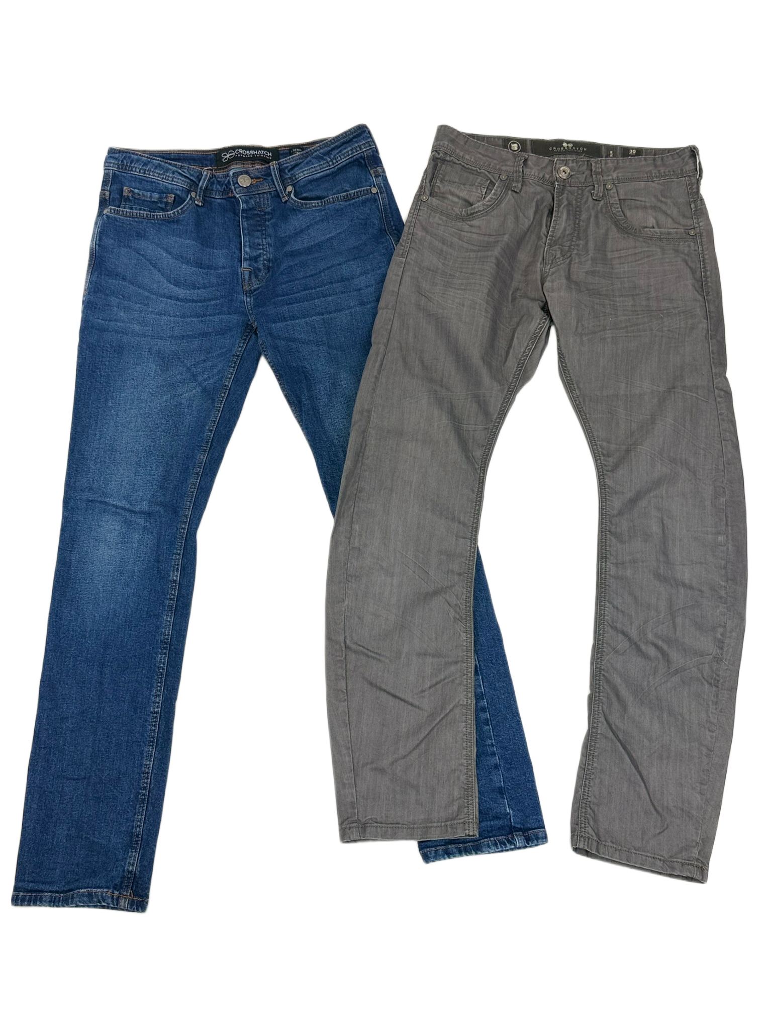 Lot 26 - Men's Designer Branded Crosshatch Jeans For Resale