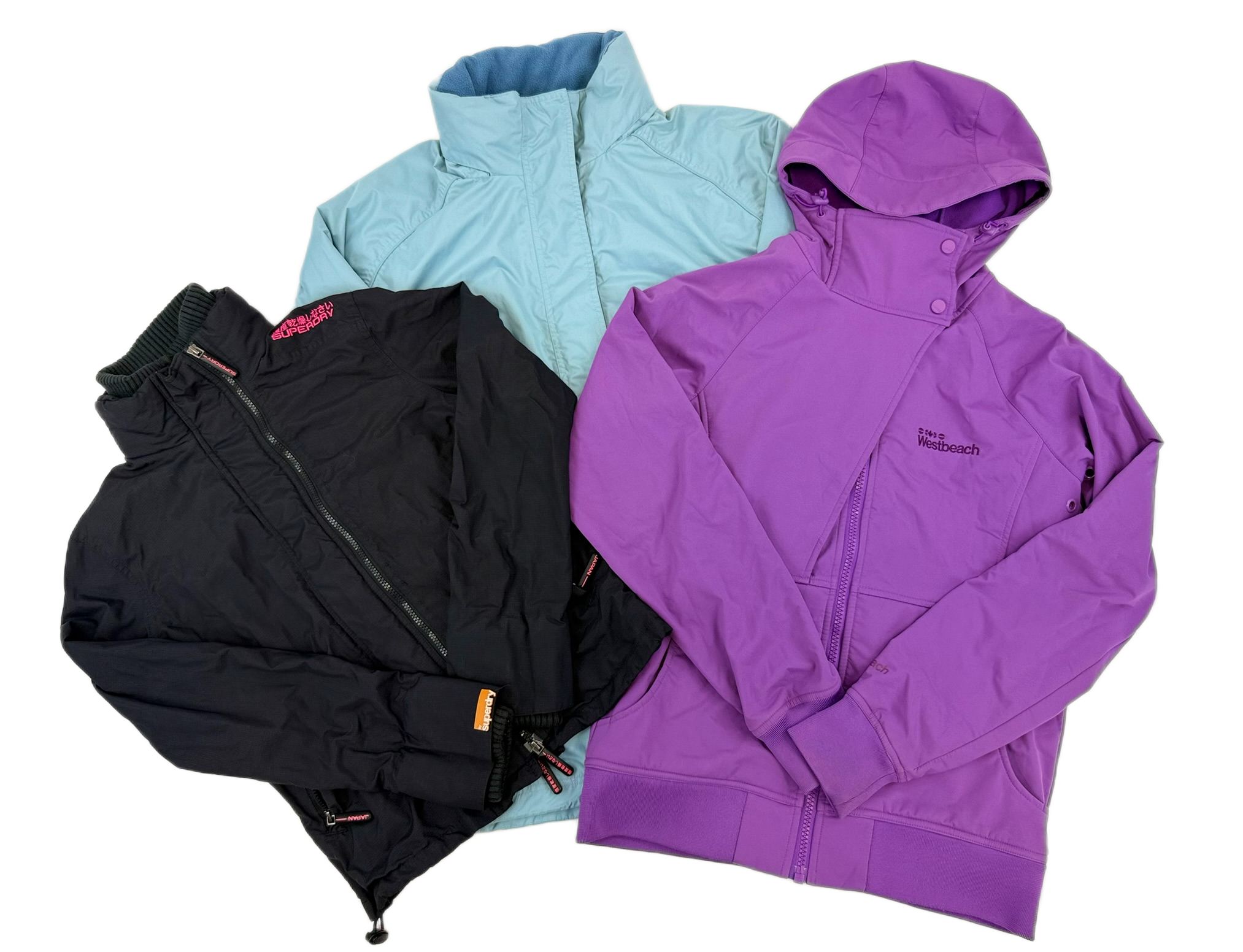 Lot 5 - Womens Branded Mixed Sports Coats Superdry Westbeach Mountain Warehouse