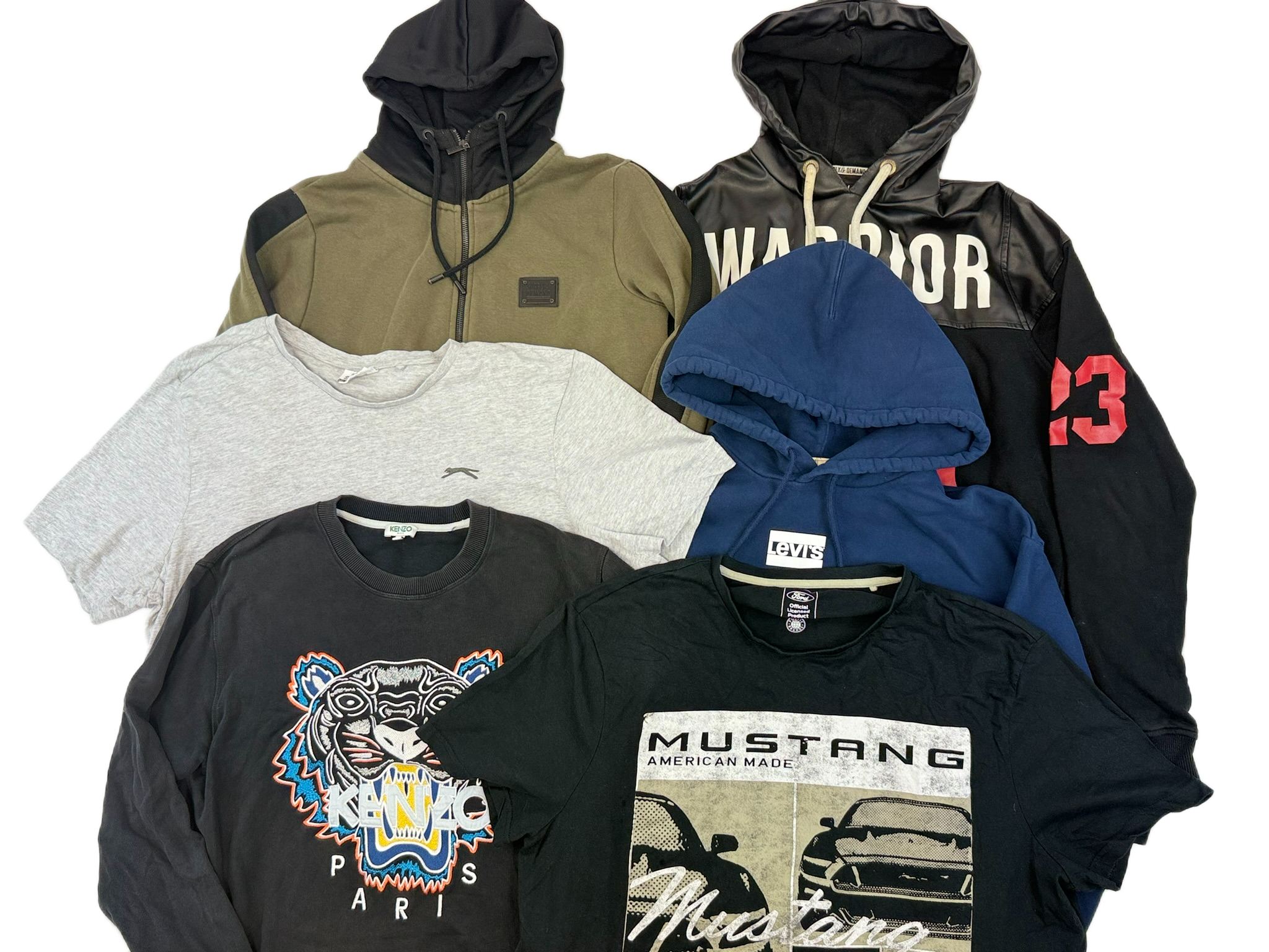 Lot 17 - High End Designer Mens Mix Levi Supply & Demand Slazenger Mustang Kenzo