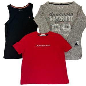 Lot 23 - Womens High End Luxury Designer T-Shirts Calvin Klein Paul Smith Superdry