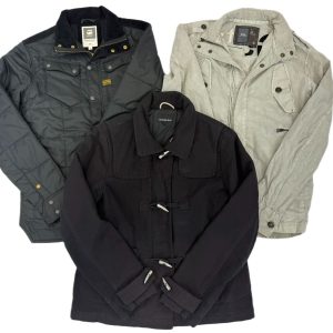 Lot 25 - Luxury High End Mens Designer Coats Calvin Klein G Star Raw