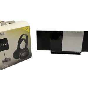 Lot 29 - Sony Wireless Headphones and Panasonic Sound System for Resale