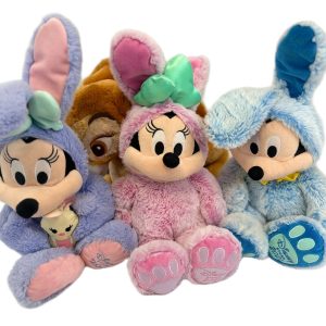 Lot 36 - Disney Store Plush Teddy Bundle Minnie Mouse Mickey Mouse Bambi