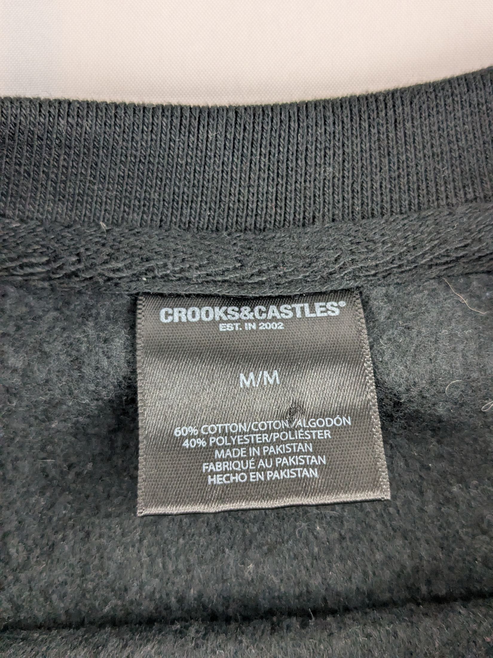 Lot 16 - Branded Sweatshirt Duo – Crooks & Castles, JK Attire Reseller Lot - Image 3