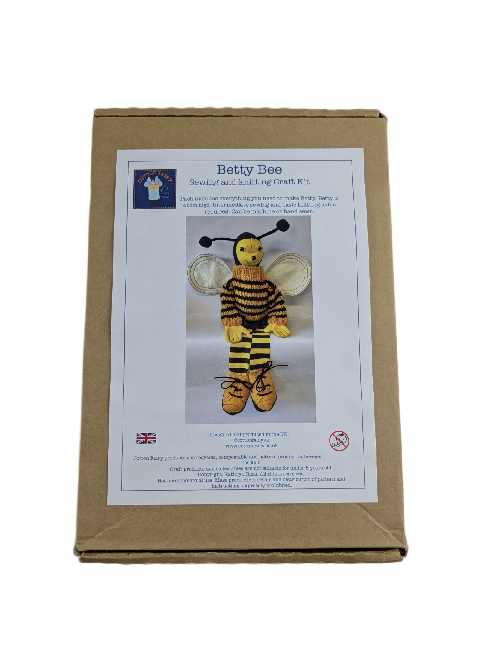 Lot 40 - Sewing & Crochet Craft Kit Bundle – Bo Bunny, Betty Bee Knitting & Beginner Learn to Crochet Set Reseller Lot x3 - Image 4