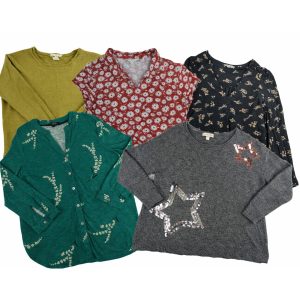 Lot 1 - Seasalt, Monsoon & Weird Fish Women’s Clothing Bundle – Branded Reseller Lot Jumpers & Tops