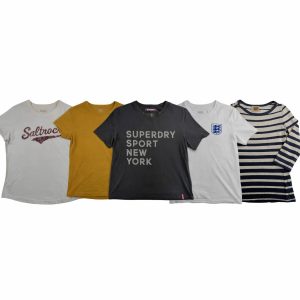 Lot 14 - Mixed Branded T-Shirt Bundle – Adidas, Vans, Superdry, Saltrock & England Reseller Lot