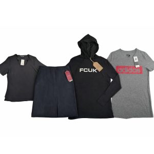 Lot 3 - BNWT Branded Clothing Bundle – Adidas, FCUK & Joella Di Marco New With Tags Reseller Job Lot