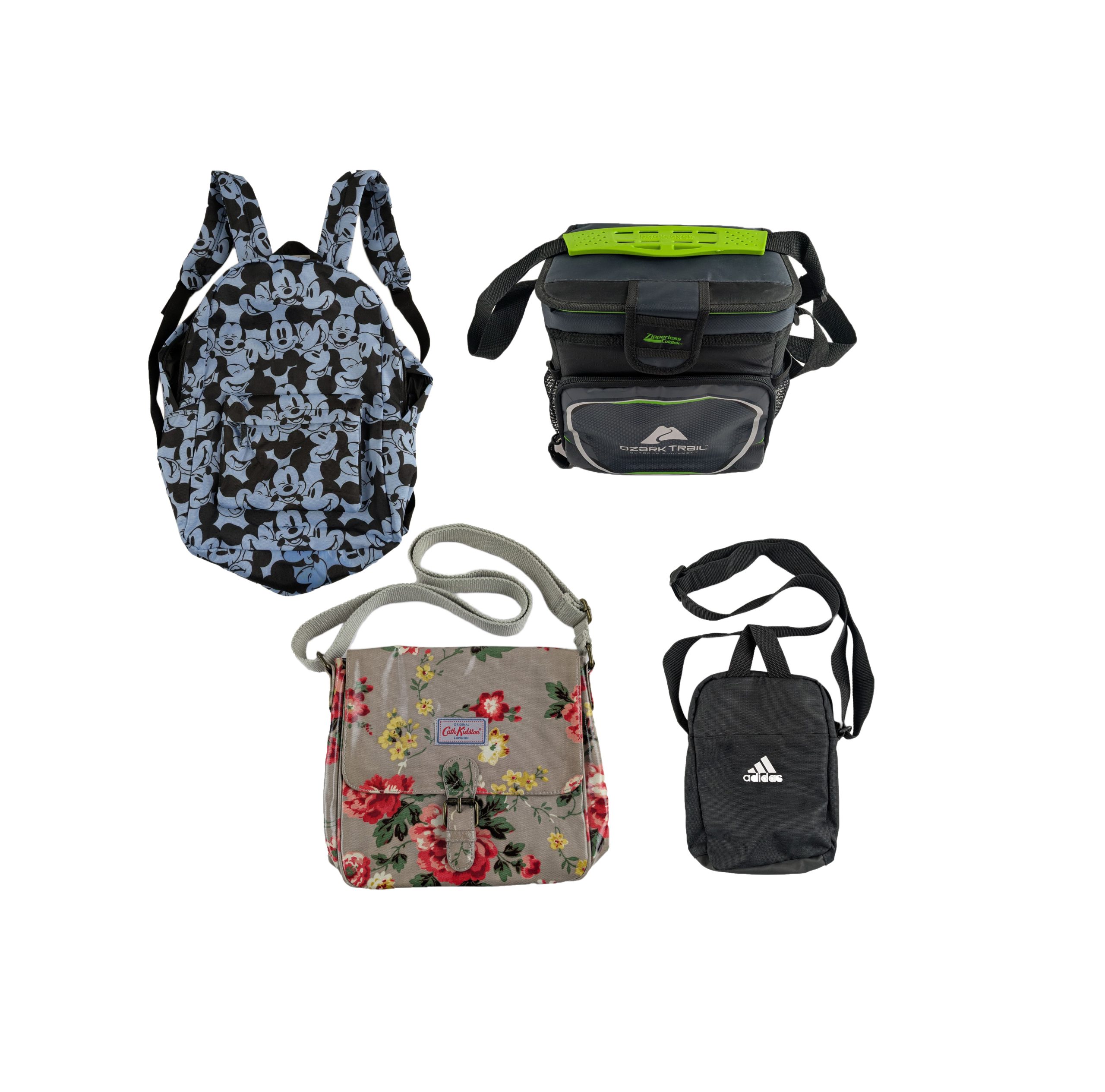 Lot 35 - Branded Bags & Accessories Bundle – Cath Kidston, Adidas, Disney, Ozark Trail Reseller Lot x4