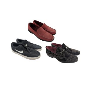 Lot 36 - Men’s Footwear Bundle – Ecco Slip-Ons, Nike SB Trainers & Diamante London Smart Shoes Reseller Lot x3