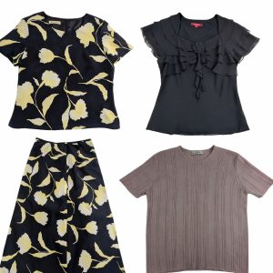 Lot 4 - Jacques Vert Women’s Clothing Bundle x4 – Blouses, Jumper & Skirt Designer Reseller Lot