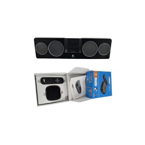 Lot 41 - Tech & Media Bundle – Logitech Pure-Fi Anywhere 2 Speaker Dock & NOW TV Box (BNIB) Reseller Lot x2