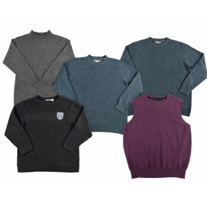 Lot 6 - Branded Men’s Jumper Bundle – Mantaray, Atlantic Bay, West Brom & James Pringle Reseller Job Lot