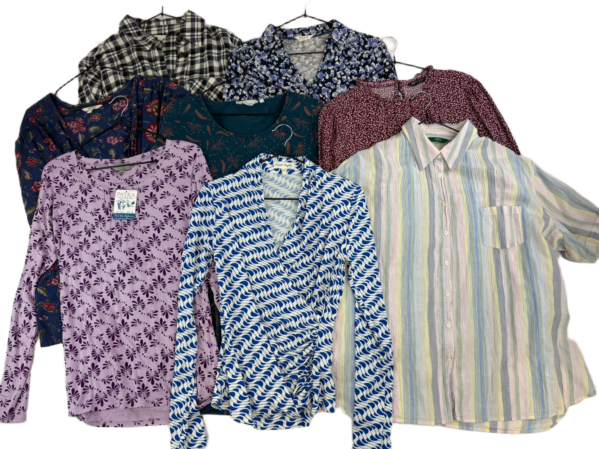 Lot 6 - Women’s Blouse & Dress Bundle – Seasalt, White Stuff, Phase Eight, Fat Face, M&S Mixed Sizes Reseller Lot x8