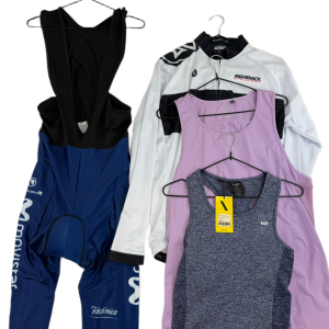 Lot 10 - Sportswear & Activewear Bundle – Endura Cycling Bib Tights, Cycling Jacket & Gym King / MP Gym Tops Reseller Lot x4