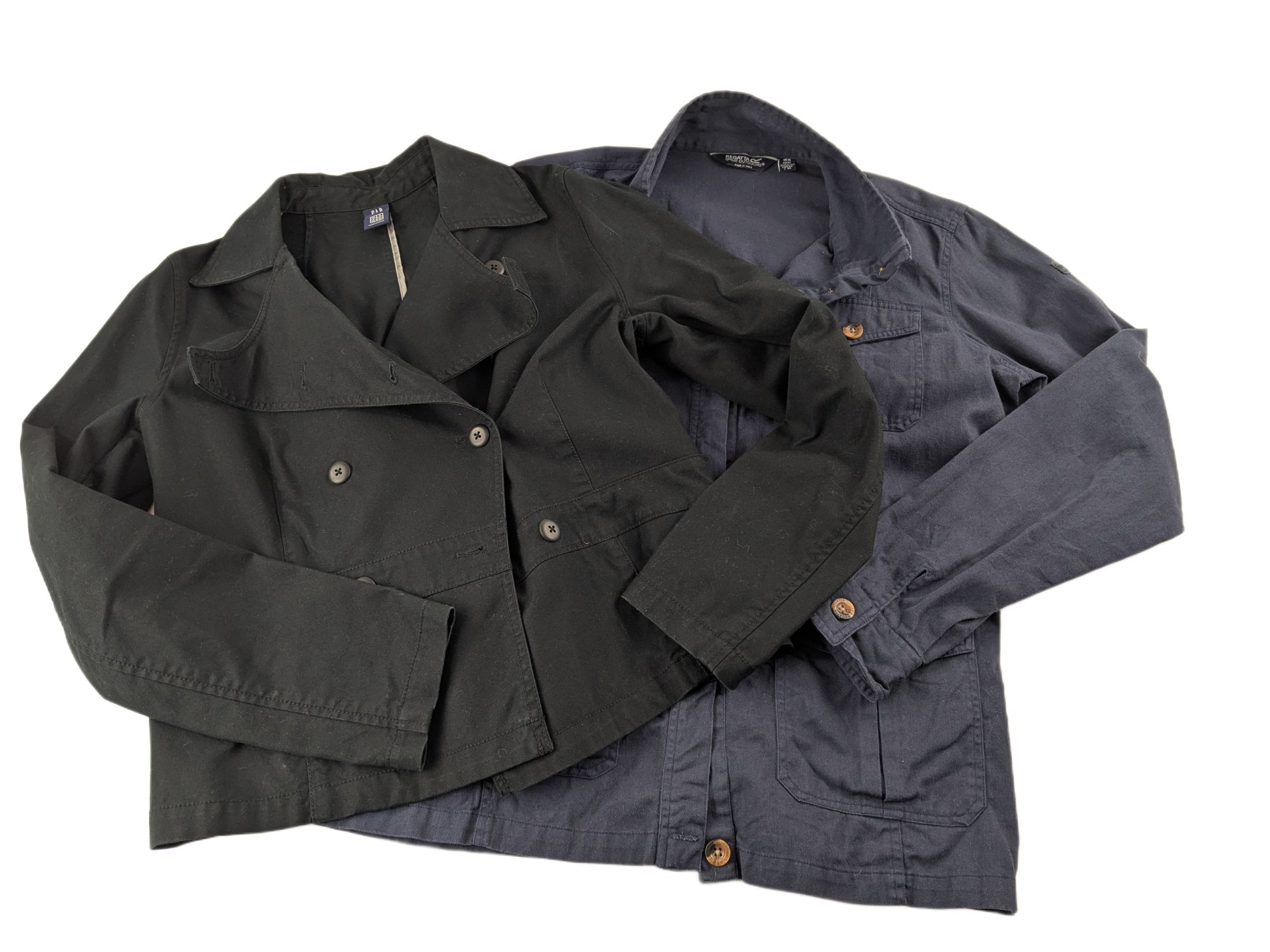 Lot 16 - Women’s Jacket Bundle – Regatta Navy Coat & Gap Jacket Size 16 Outdoorwear Reseller Lot x2