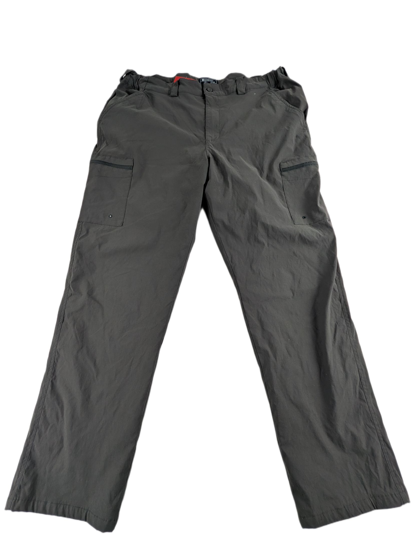 Lot 24 - Men’s Outdoor & Smart Trousers Bundle – Mountain Warehouse Walking Trousers 40” & Benetton Chinos 30” Reseller Lot x2 - Image 2