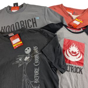 Lot 26 - Mixed Branded Casualwear Bundle – Disney Nightmare Before Christmas, Hoodrich Sweatshirt, Saltrock & North Coast Reseller Lot x4